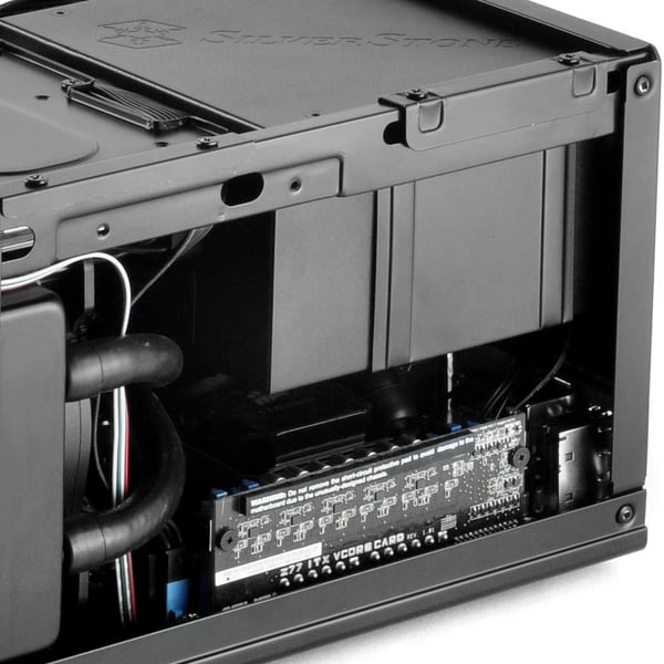 Silverstone SG13 Mini Tower Musta
