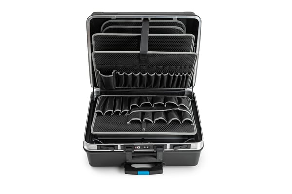 Miniatyrbillede 4 af 10: B&W Cases Orca Sort Aluminium, High-Density Polyethylene (HDPE)