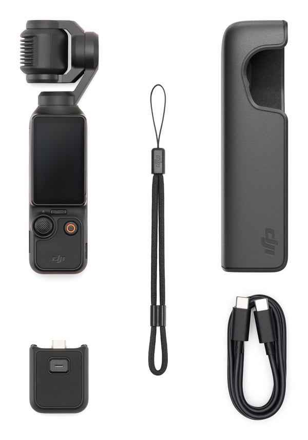 Miniatyrbillede 6 af 10: DJI Osmo Pocket 3 kardanled kamera 4K Ultra HD 9,4 MP Sort