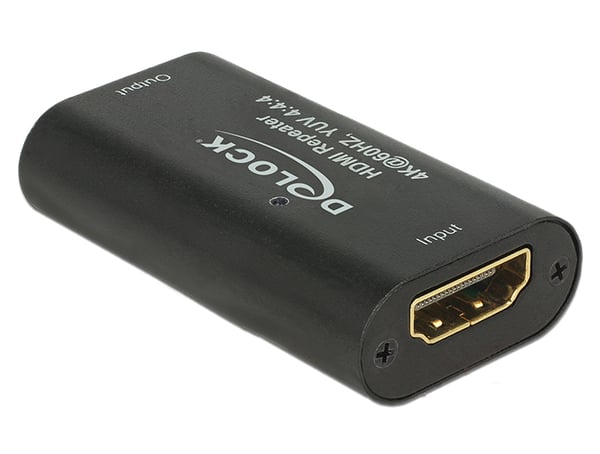DeLOCK 11462 kabelomvandlare (hane/hona) HDMI Svart DeLOCK 11462 kabelomvandlare (hane/hona) HDMI Svart