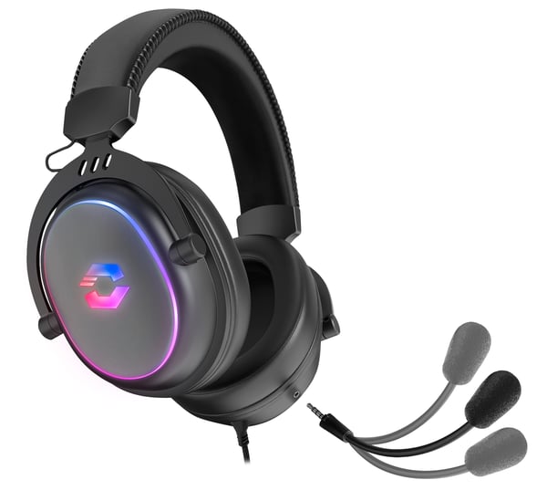 SPEEDLINK CONUX RGB Kuulokkeet Langallinen Pääpanta Pelaaminen USB A-tyyppi Musta