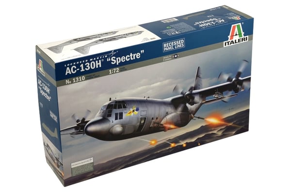 Italeri AC - 130H Spectre Monteringssats 1:72