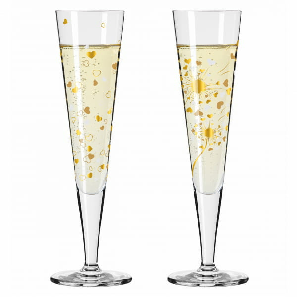 Ritzenhoff Goldnacht F24 2 kpl 205 ml Lasi Kuohuviinilasi