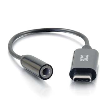 Miniatyrbild 2 av 4: C2G USB C till 3,5 mm ljudadapter - USB C till AUX-kabel