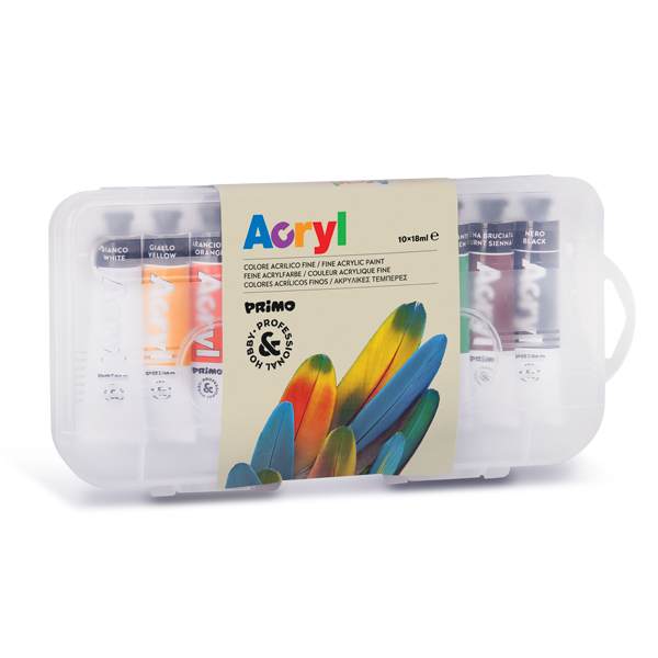 Primo 405TA10SP akrylmaling 18 ml Flere Rør Primo 405TA10SP akrylmaling 18 ml Flere Rør