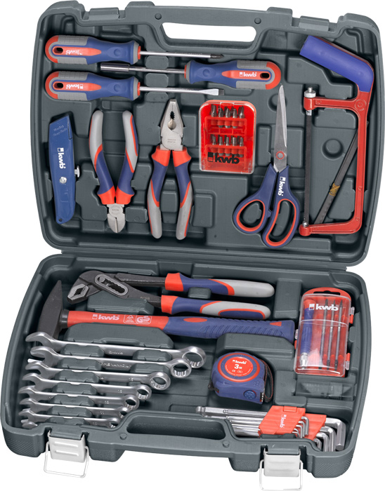 Miniatyrbillede 7 af 9: kwb Tool Case 65 PC 65 værktøjer