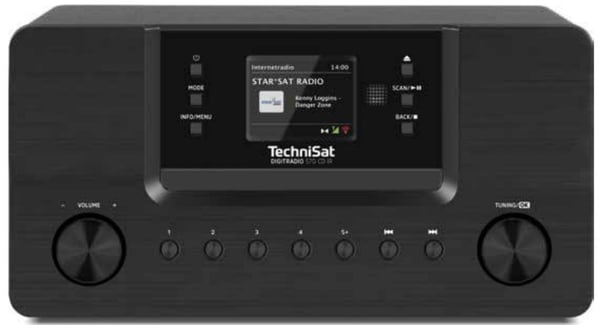 TechniSat DigitRadio 570 CD IR Analog och digital DAB+, FM Svart MP3-uppspelning TechniSat DigitRadio 570 CD IR Analog och digital DAB+, FM Svart MP3-uppspelning