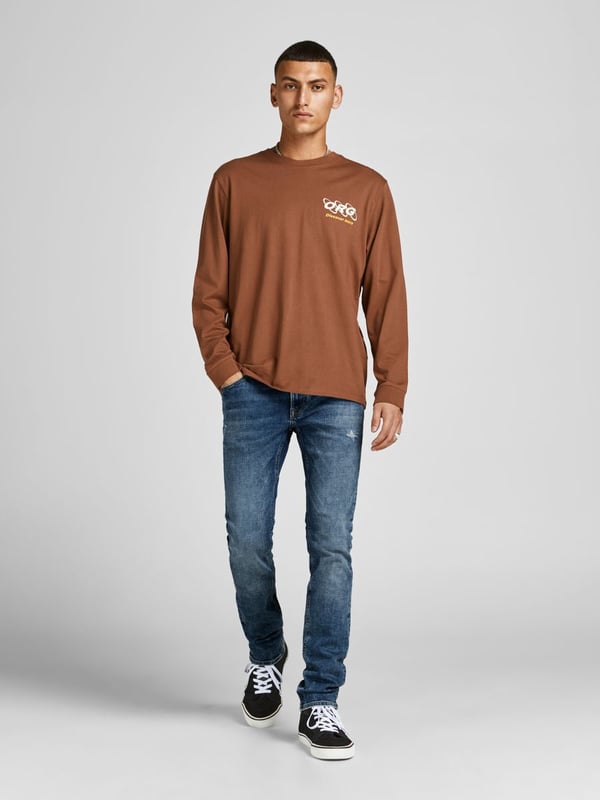 Miniatyrbillede 4 af 8: Jack & Jones 12197972 Blå
