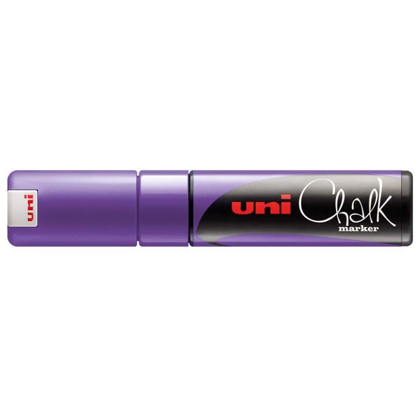 Uni-Ball ChalkGlass PWE-8K kritpenna Mejsel Violett 1 styck