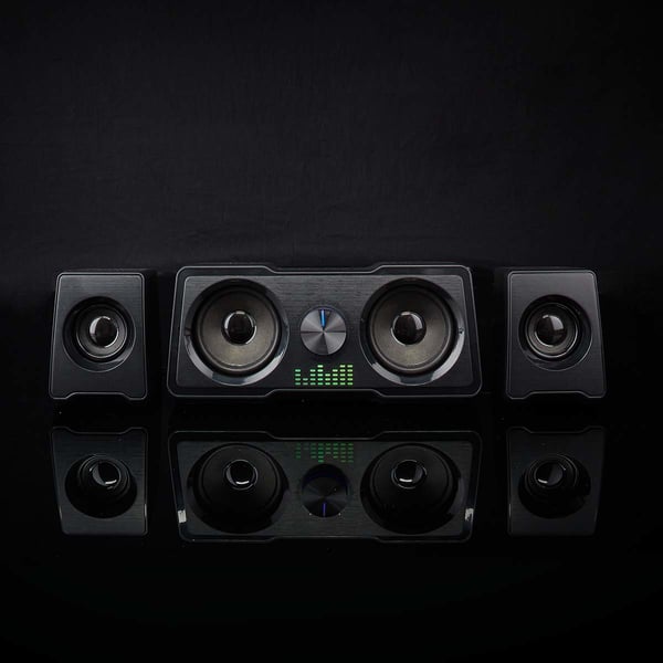 Miniatyrbild 11 av 12: Nedis Gaming Speaker 2-vägs Svart Kabel 16 W