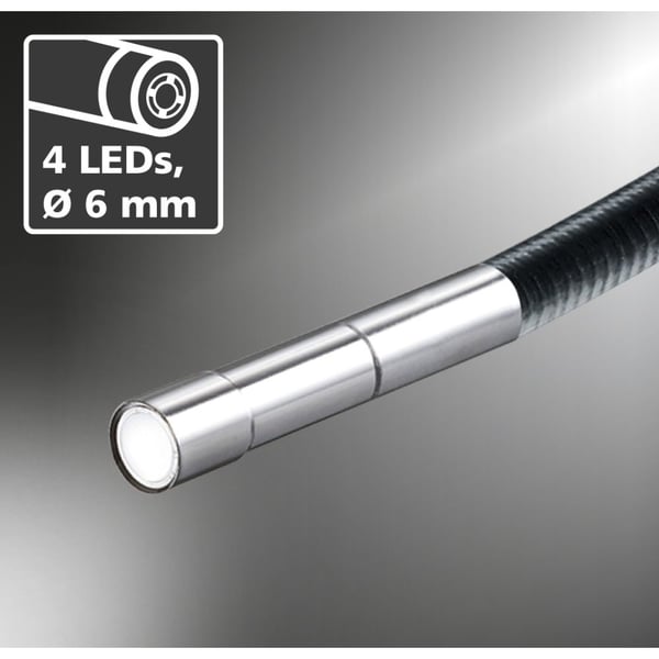 Miniatyrbillede 3 af 3: Laserliner VideoFlex G4 Micro industriel inspektionskamera 6 mm IP54