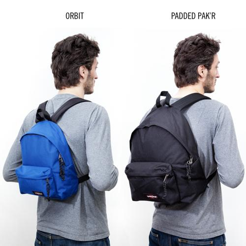 Miniatyrbillede 3 af 5: Eastpak Orbit XS Black rygsæk Sort Polyamid