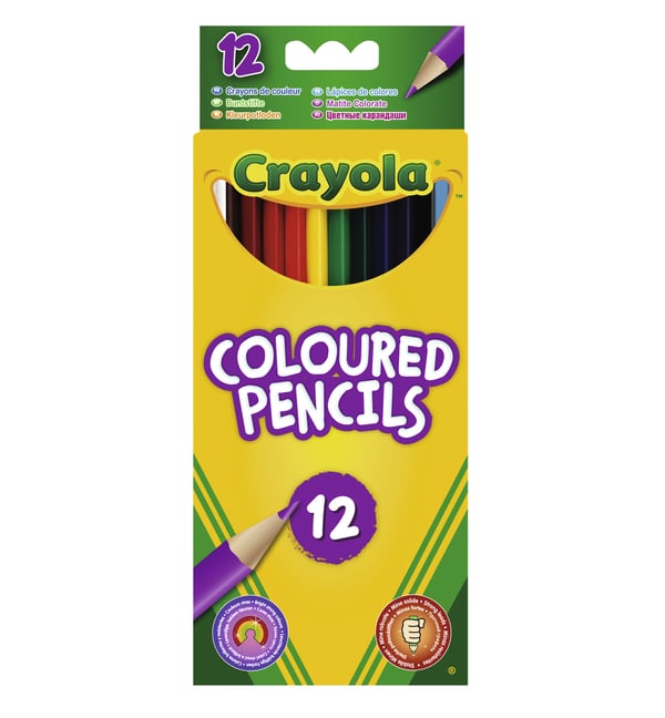 Crayola 12 Coloured pencils Flere 12 stk