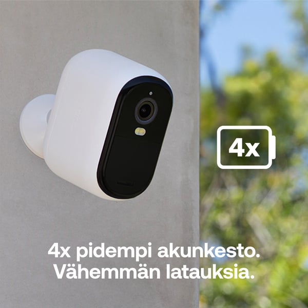 Arlo Essential 3 XL 2K -ulkokäyttöinen valvontakamera 2-pack