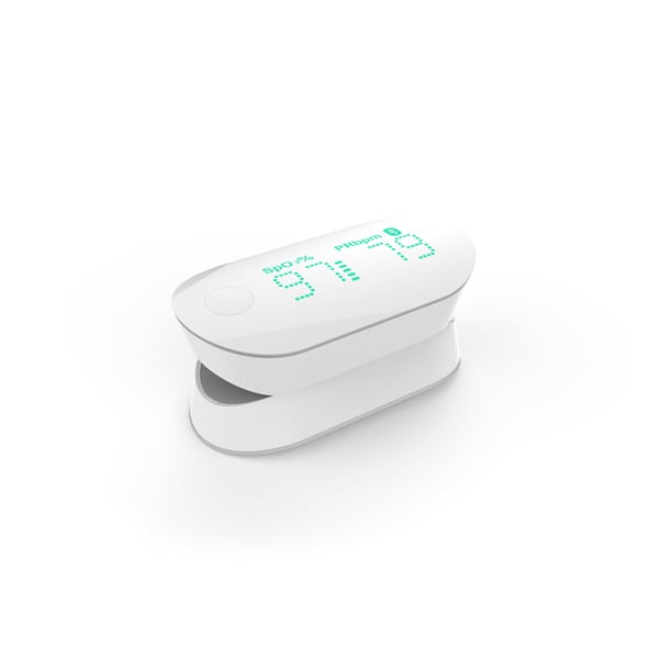 Pikkukuva 1 / 2: iHealth Wireless Pulse Oximeter - Air pulssimittari Valkoinen