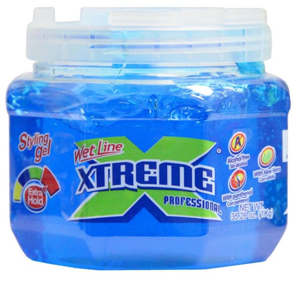 Wet Line Xtreme Professional Styling Gel Extra Hold Blue Hårgele Kvinder