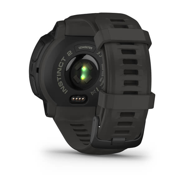 Garmin Instinct 2 Solar 2,29 cm (0.9") MIP 45 mm Digitaalinen 176 x 176 pikseliä Grafiitti GPS (satelliitti)