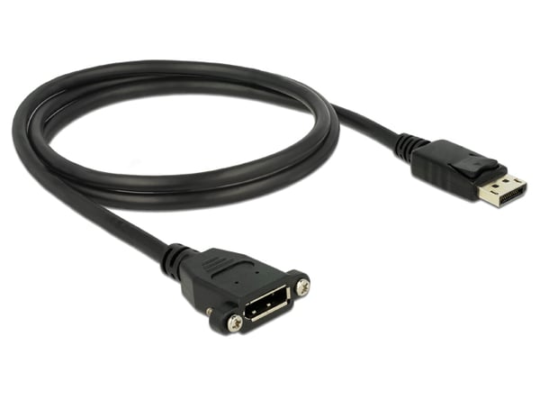 DeLOCK 1m M-F DisplayPort Sort