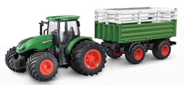Amewi RC Traktori karjakuljetusvaunulla LiIon 500mAh vihreä/6+