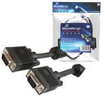 SVGA MediaRange MRCS112 VGA/VGA-kabel, 15m, sort