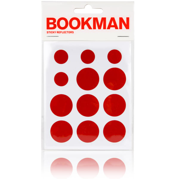 Bookman Sticky Reflectors Reflekterende Bookman Sticky Reflectors Reflekterende