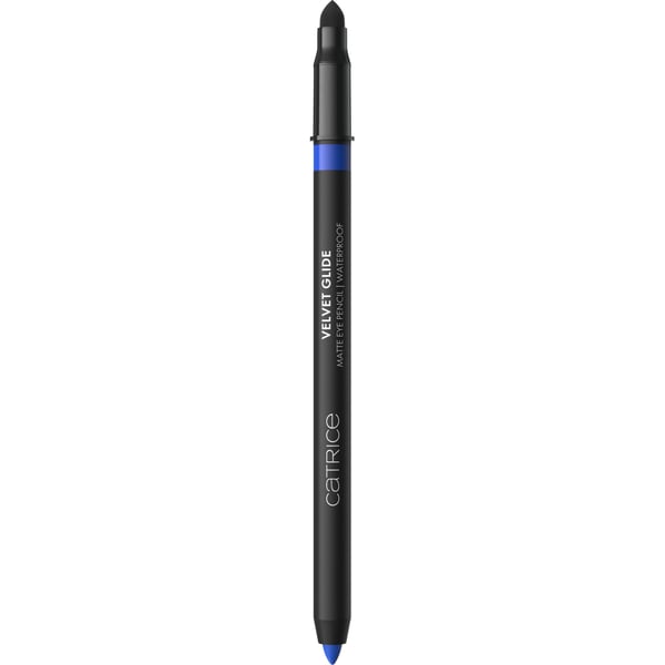 Miniatyrbild 5 av 6: CATRICE Velvet Glide Matte Eye Pencil ögonpenna Kräm 050 Blue Pulse