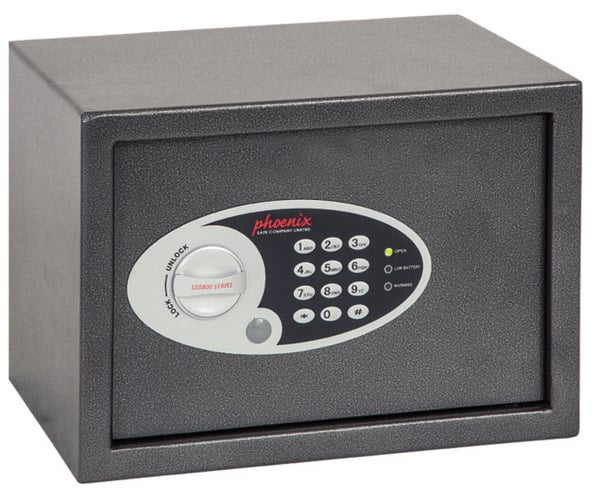 Phoenix Safe Co. SS0301E Pengeskab 16 L Grå