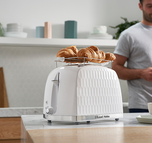 Russell Hobbs 26060-56 brödrostar 6 2 skivor 850 W Vit