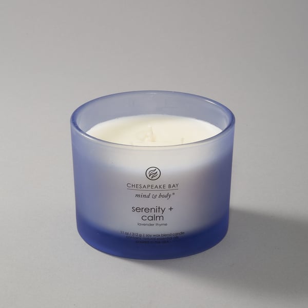Chesapeake Bay Serenity & Calm stearinljus Cylinder Lila 1 styck