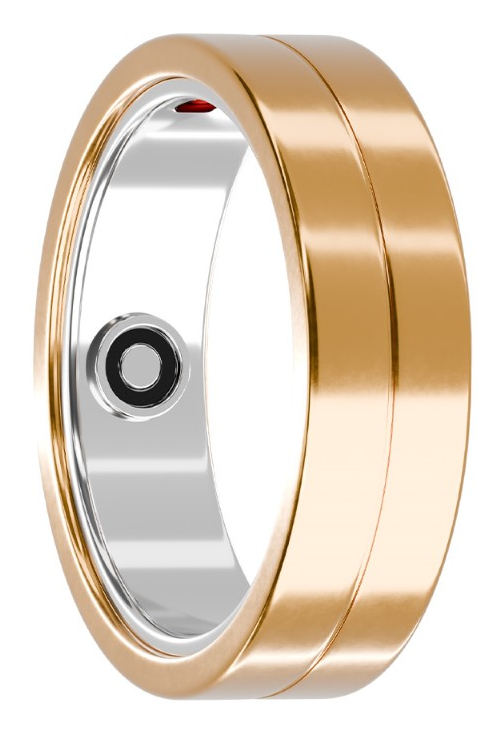 MaxCom MR100 Nej Aktivitetsmätare med smart ring IP68 Guld