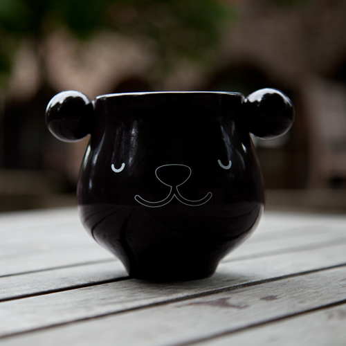 Miniatyrbillede 2 af 6: Thumbs Up PANMUG kop Sort, Hvid Universel 1 stk