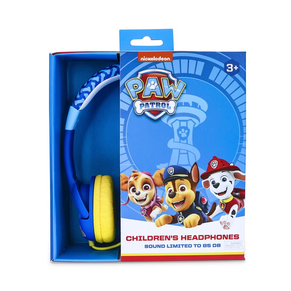Miniatyrbild 6 av 8: OTL Technologies PAW Patrol Chase Blue Kids Hörlurar Kabel Huvudband Spela Blå, Gul