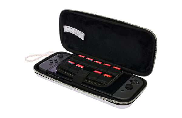 PowerA NSCS0054-01 transportabel spillekonsol etui Cover Nintendo Hvid