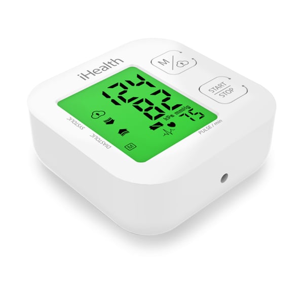Pikkukuva 1 / 4: iHealth | Track | KN-550BT | Valkoinen/Sininen | Verenpaineen (systolinen ja diastolinen) laskenta, sykkeen laskenta | 4 | Langaton Bluetooth-yhteys | Automaattinen | Paino 438 g
