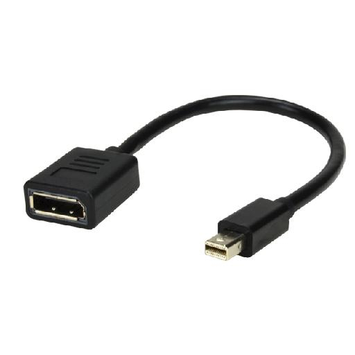 Miniatyrbild 1 av 2: MCL MC396-0.15M DisplayPort-kabel 0,15 m Mini DisplayPort Svart