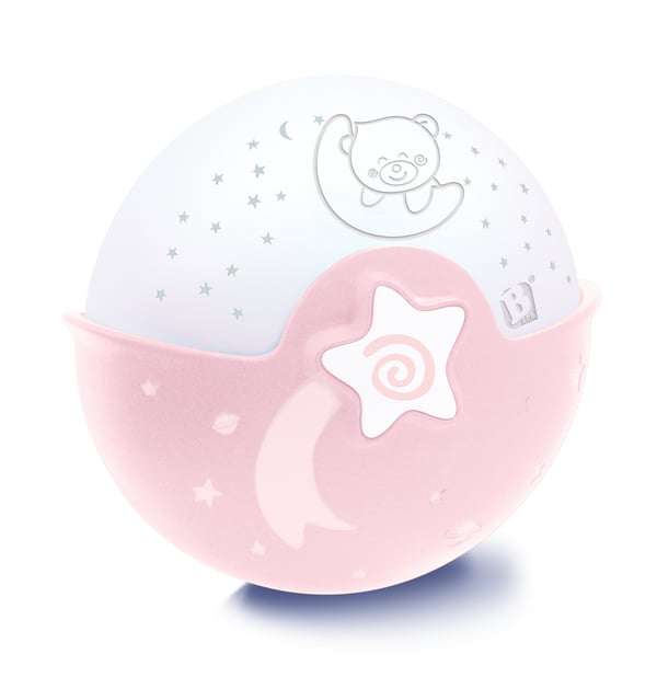 Infantino 3021105049081 natlys til baby Fritstående Hvid, Lyserød LED