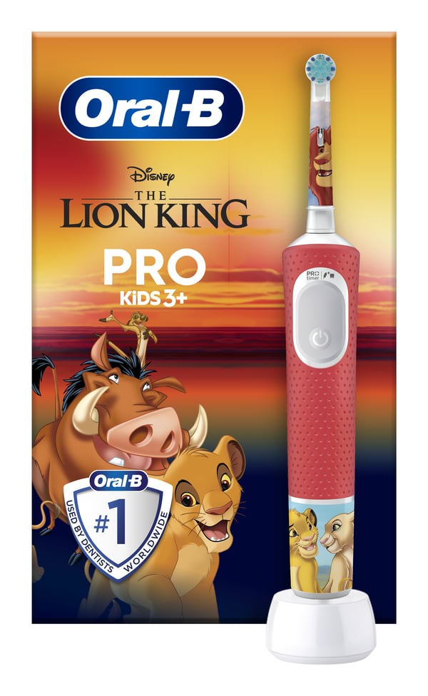 Oral-B Kids VITALITYPROLIONK elektrisk tandbørste Barn Roterende, pulserende tandbørste Flerfarvet Oral-B Kids VITALITYPROLIONK elektrisk tandbørste Barn Roterende, pulserende tandbørste Flerfarvet