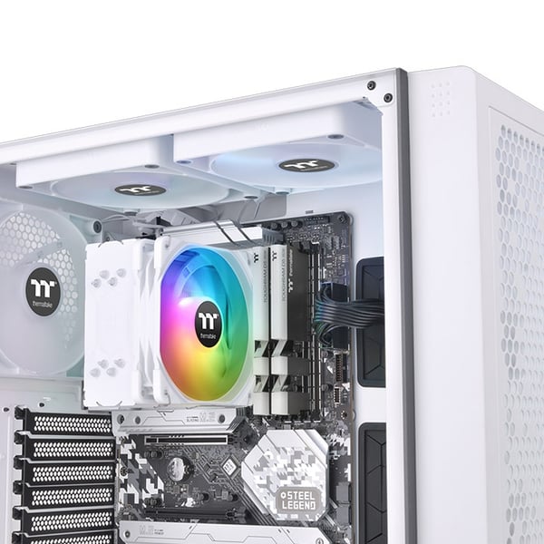 Thermaltake UX200 SE Processor Luftkøler 12 cm Hvid 1 stk
