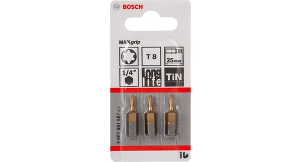 Miniatyrbillede 2 af 2: Bosch 2 607 001 691 skruetrækker bit
