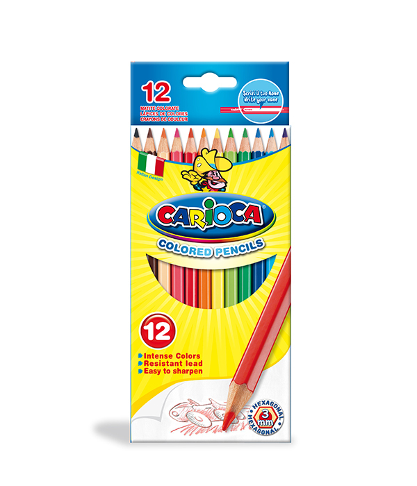Carioca Hexagonal Flere 12 stk