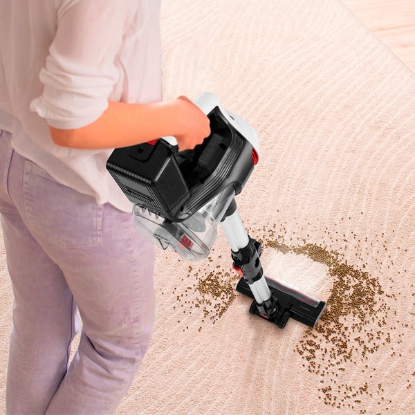Ufesa Inspire U3 Digital 2-i-1 stangstøvsuger Vekselstrøm Dry Poseløs 0,8 L 130 W Sort, Rød, Hvid 2 At
