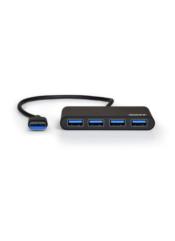 Port Designs 900121 gränssnittshubbar USB 3.2 Gen 1 (3.1 Gen 1) Type-A 5000 Mbit/s Svart Port Designs 900121 gränssnittshubbar USB 3.2 Gen 1 (3.1 Gen 1) Type-A 5000 Mbit/s Svart