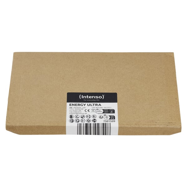 Miniatyrbillede 2 af 6: Intenso Alkalinebatterier ENERGY ULTRA AA - LR6 - 40 stk
