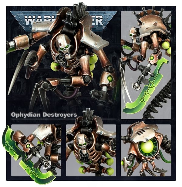 Miniatyrbild 6 av 10: Games Workshop Ophydian Destroyers