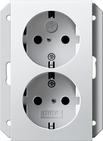 GIRA 2731 27 stikkontakt CEE 7/3 Hvid