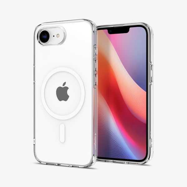 Miniatyrbillede 5 af 10: Spigen Liquid Crystal (MagFit) mobiltelefon etui 15,5 cm (6.1") Cover Transparent, Hvid