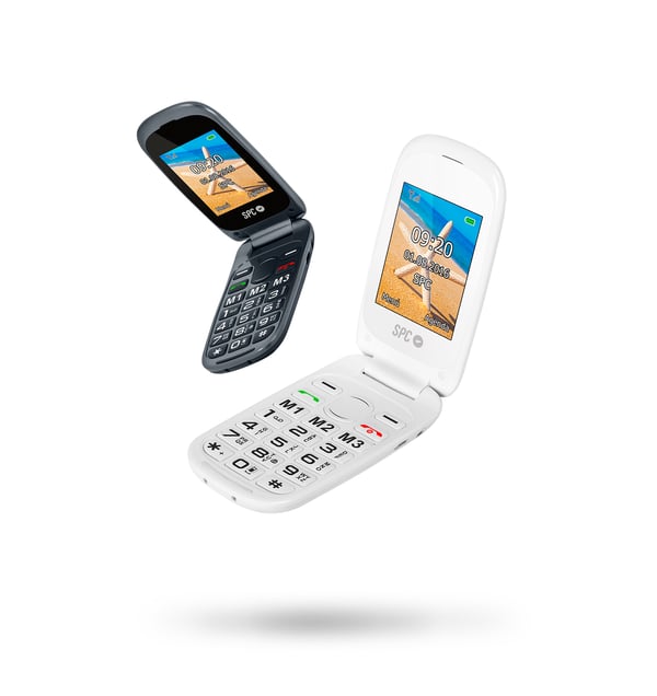 Miniatyrbild 2 av 6: SPC Harmony 6,1 cm (2.4") 89,5 g Vit Funktionstelefon