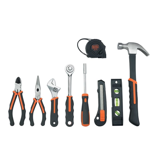 Pikkukuva 15 / 15: Black & Decker BDCDD12-QW porakone Avaimeton Musta, Oranssi