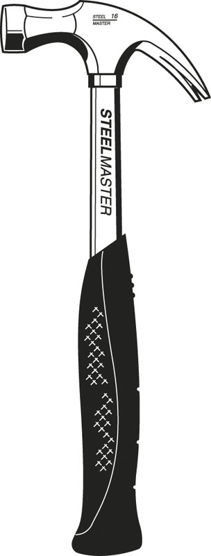 Stanley 1-51-031 hammer Klohammer Sort, Rustfrit stål