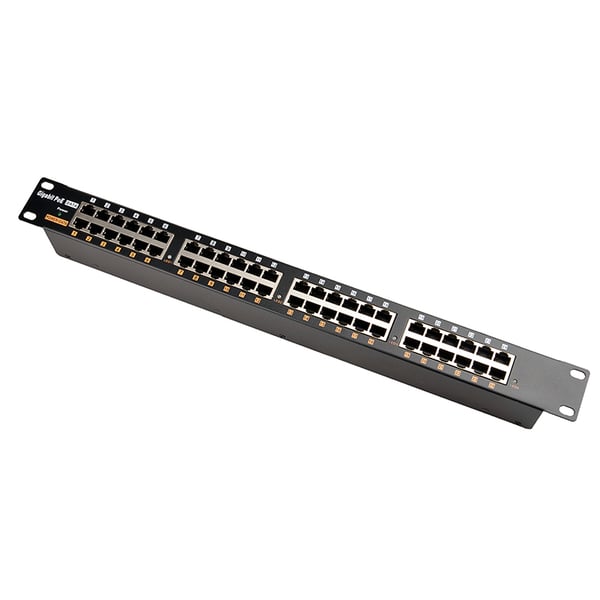 Extralink POE INJECTOR 24 PORT GIGABIT Hurtigt ethernet, Gigabit Ethernet 48 V